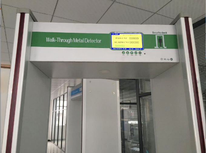 Καιρός IP 55 - πλήρεις ανιχνευτές μετάλλων σώματος απόδειξης για τις εγκαταστάσεις αστυνομίας πρεσβειών