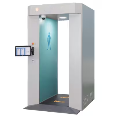 Προηγμένοι σαρωτές σώματος ασφαλείας MMW Ευφυείς σαρωτές χιλιοστομετρικών κυμάτων με αυτόματη αναγνώριση